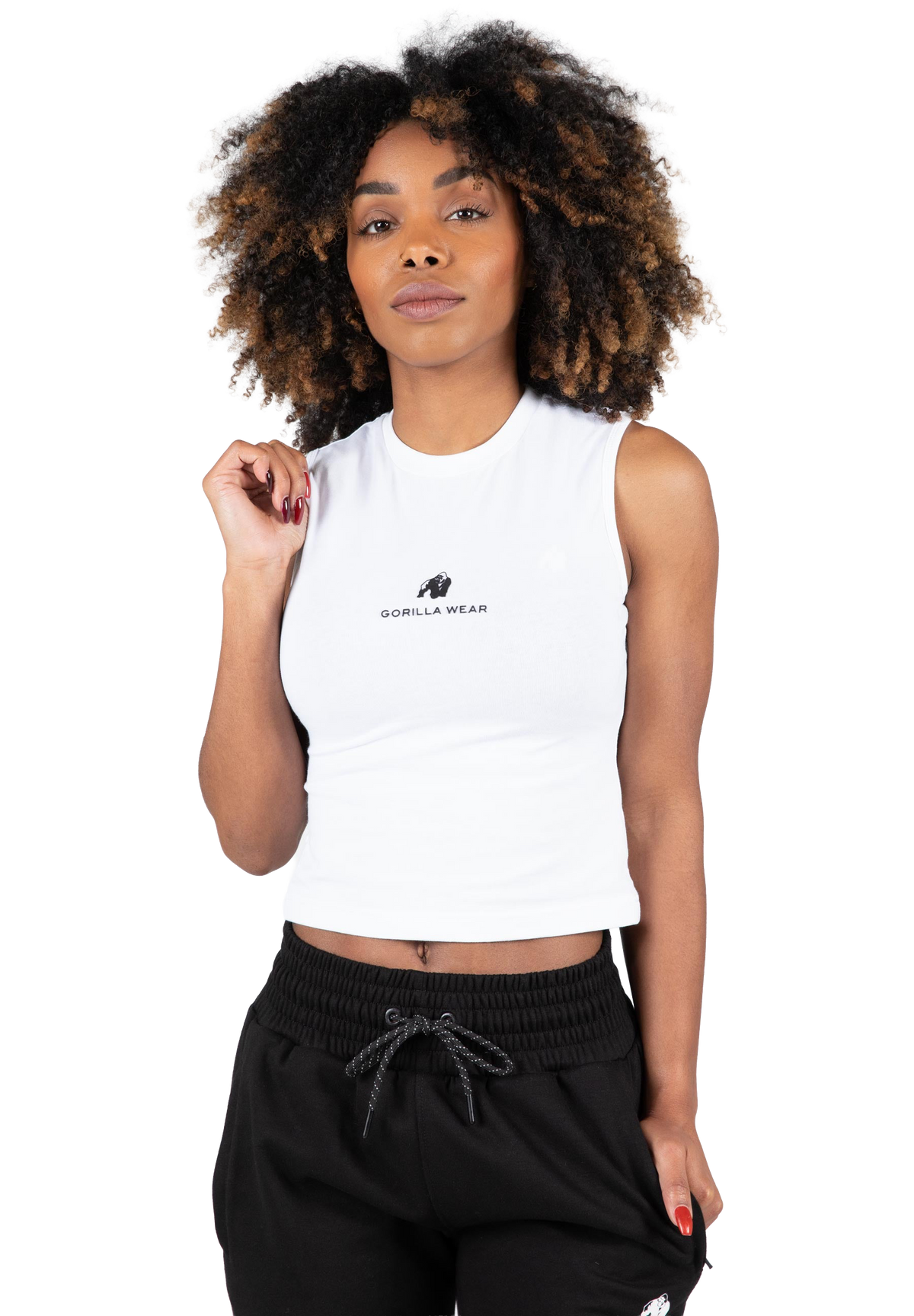 Livonia Crop Top | White