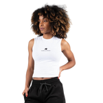 Livonia Crop Top | White