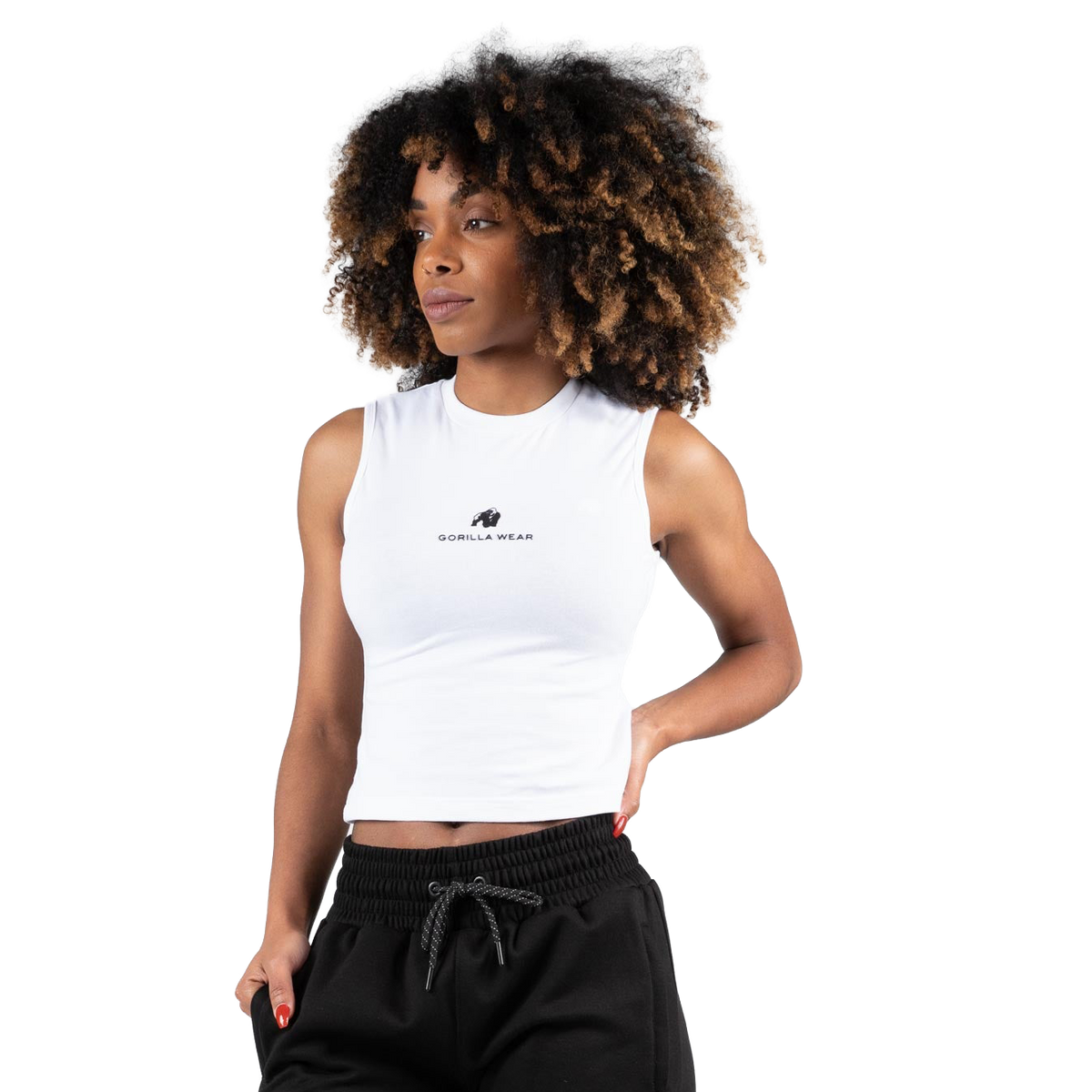 Livonia Crop Top | White