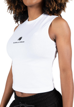 Livonia Crop Top | White