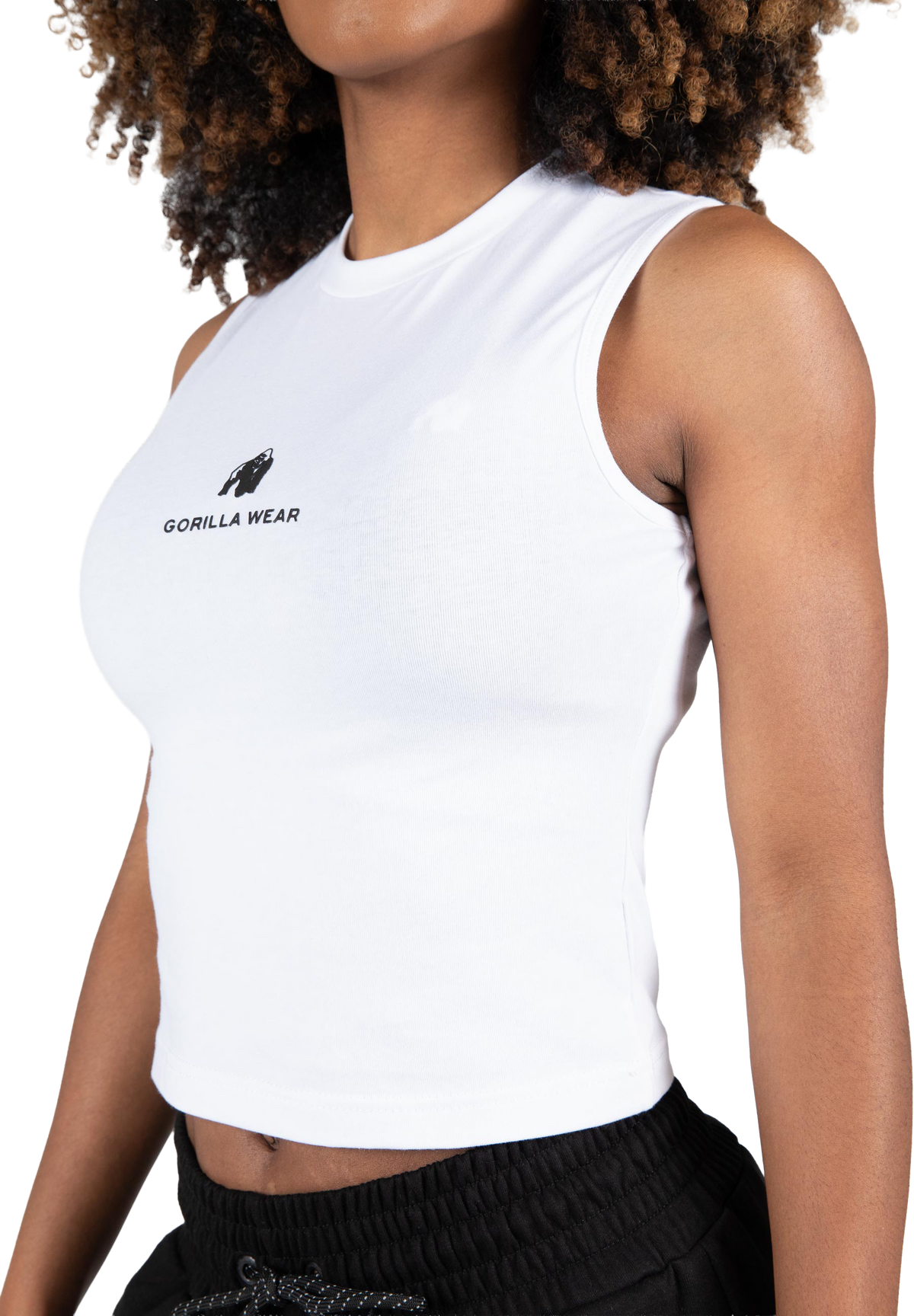 Livonia Crop Top | White