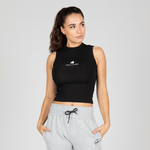 Livonia Crop Top | Black