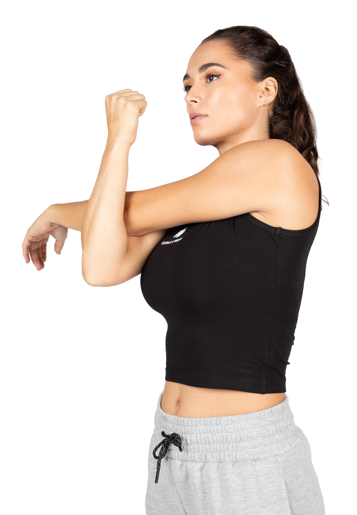 Livonia Crop Top | Black