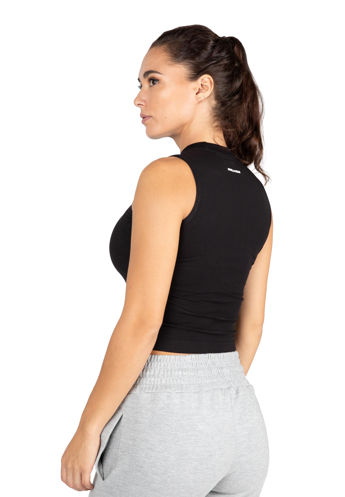 Livonia Crop Top | Black