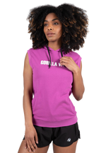 Virginia Sleeveless Hoodie | Pink