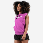 Virginia Sleeveless Hoodie | Pink