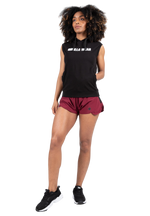 Virginia Sleeveless Hoodie | Black