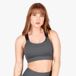 Monroe Sports Bra | Gray