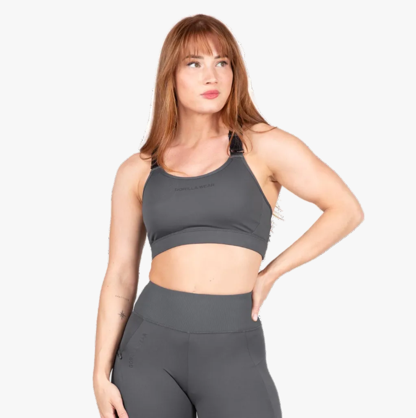 Monroe Sports Bra | Gray
