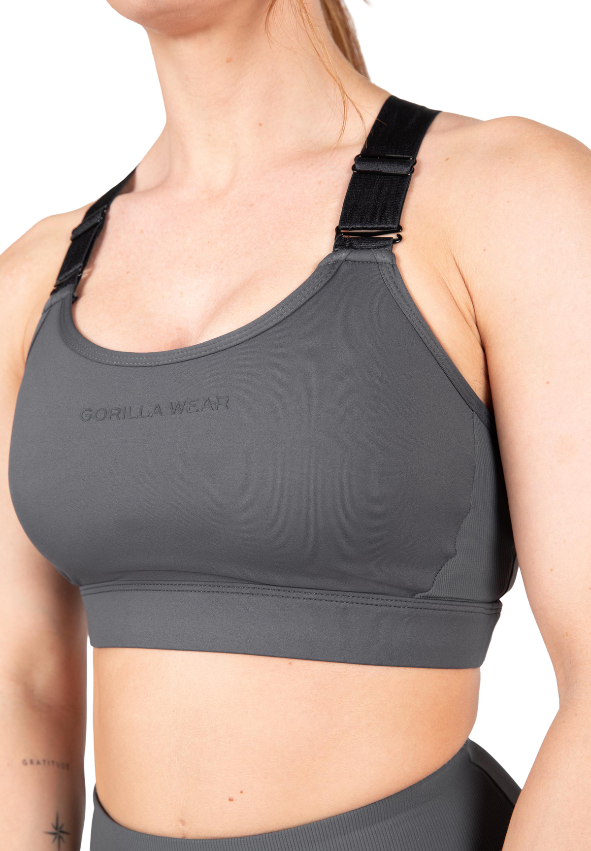 Monroe Sports Bra | Gray