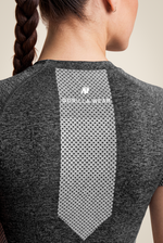 Selah Seamless Crop Top | Black