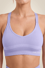 Selah Seamless Sports Bra | Lilac