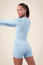Selah Seamless Long Sleeve | Light Blue