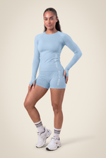 Selah Seamless Long Sleeve | Light Blue
