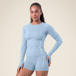 Selah Seamless Long Sleeve | Light Blue