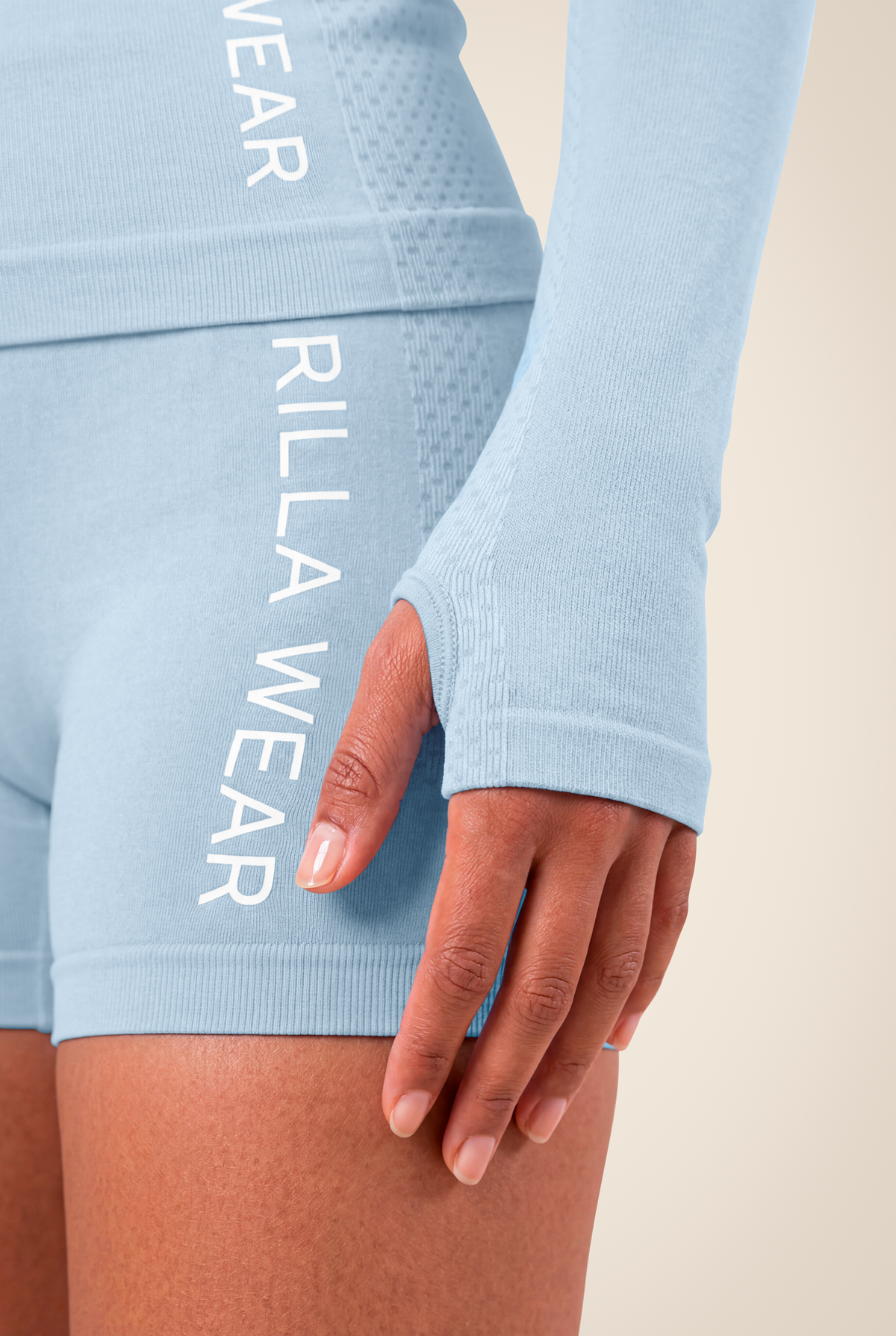 Selah Seamless Long Sleeve | Light Blue