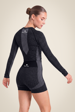 Selah Seamless Long Sleeve| Black
