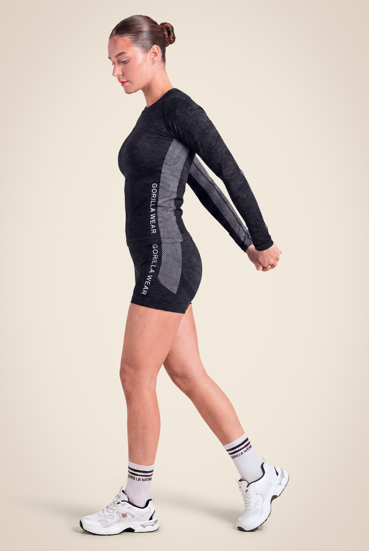 Selah Seamless Long Sleeve| Black