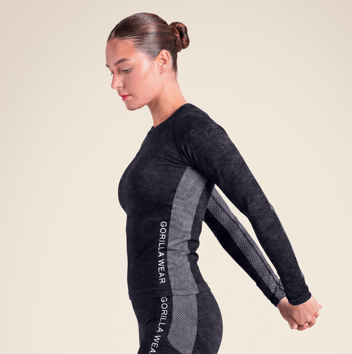 Selah Seamless Long Sleeve| Black