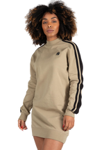 Isabella Sweatshirt Dress | Beige