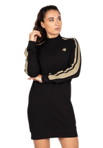 Isabella Sweatshirt Dress | Black