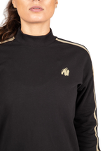 Isabella Sweatshirt Dress | Black