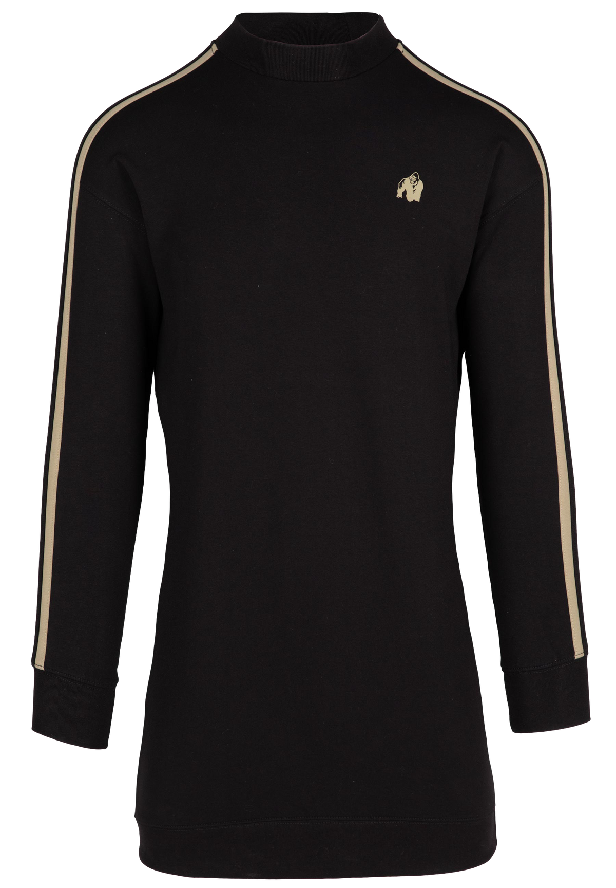 Isabella Sweatshirt Dress | Black