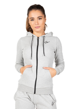 Pixley Zipped Hoodie | Gray