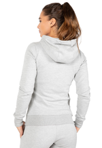 Pixley Zipped Hoodie | Gray