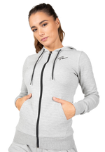 Pixley Zipped Hoodie | Gray