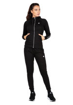 Marion Zipped Hoodie | Black
