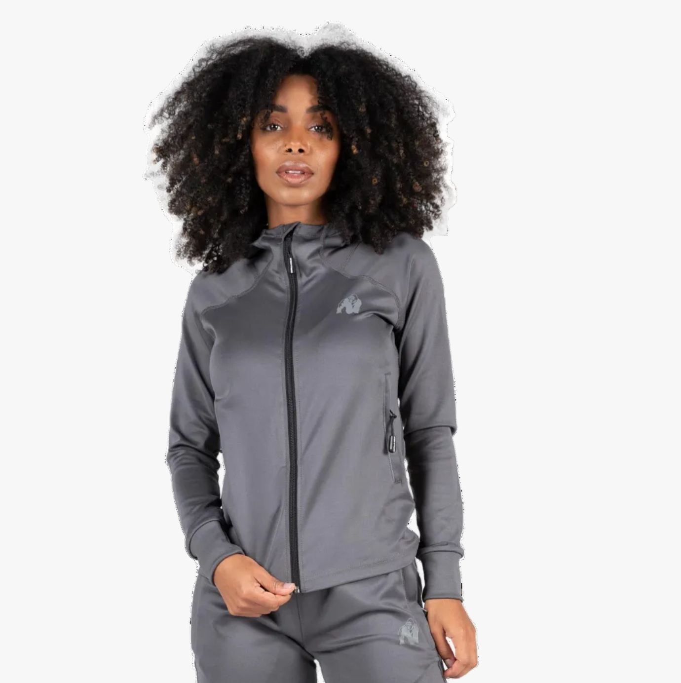 Halsey Track Jacket | Gray