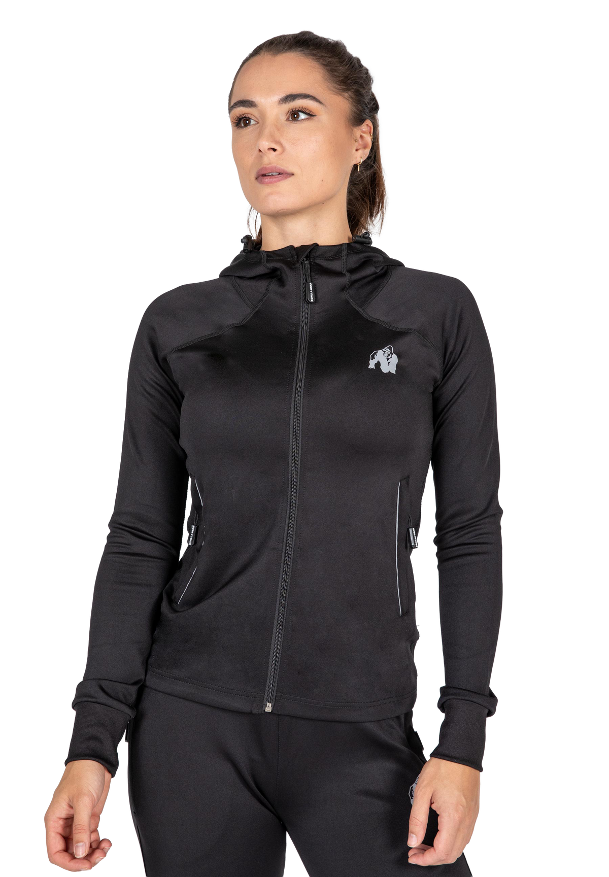 Halsey Track Jacket | Black