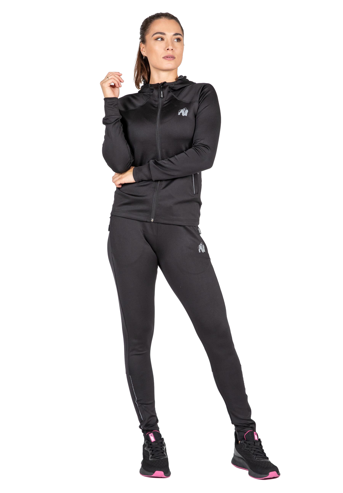 Halsey Track Jacket | Black