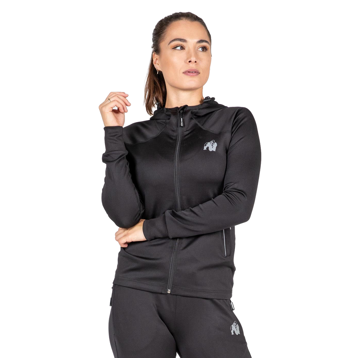 Halsey Track Jacket | Black