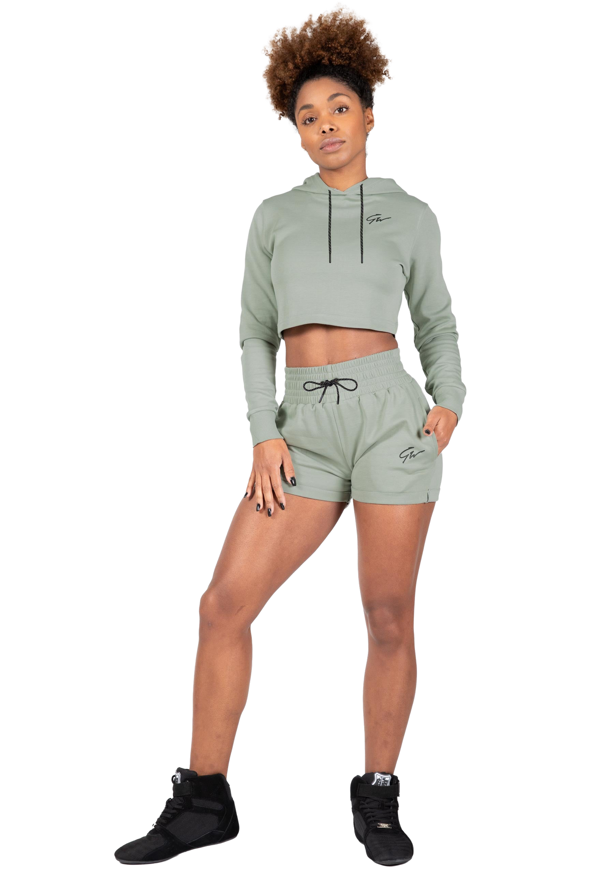 Pixley Sweatshorts | Light Green