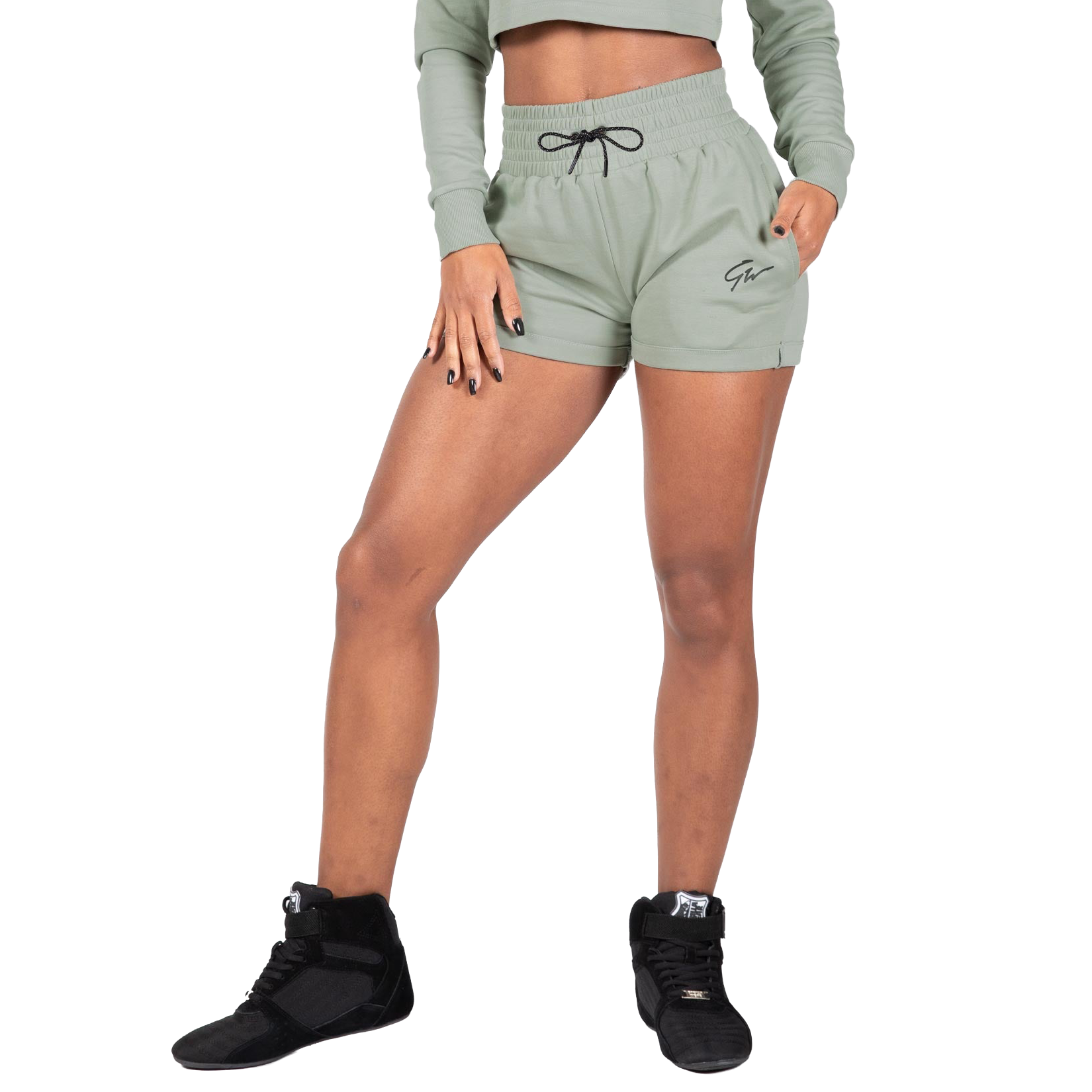 Pixley Sweatshorts | Light Green