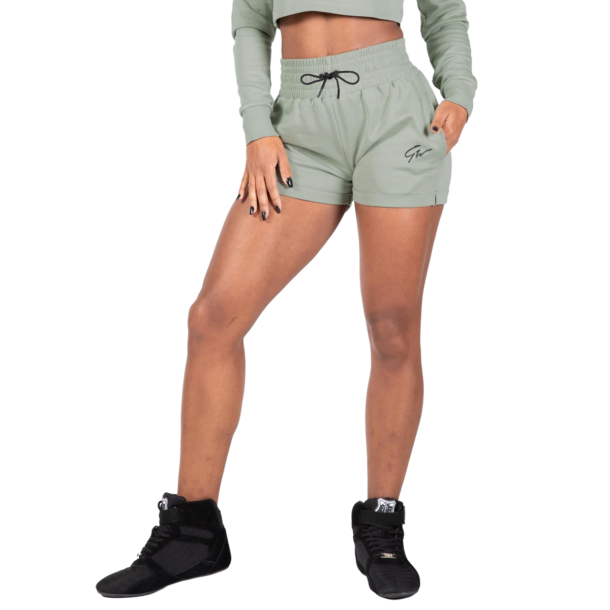 Pixley Sweatshorts | Light Green