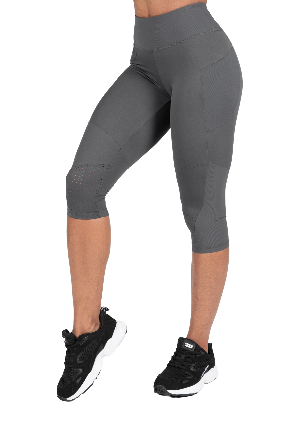 Monroe Cropped Leggings | Gray