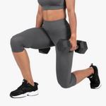 Monroe Cropped Leggings | Gray