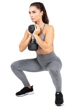 Quincy Seamless Leggings | Gray Melange