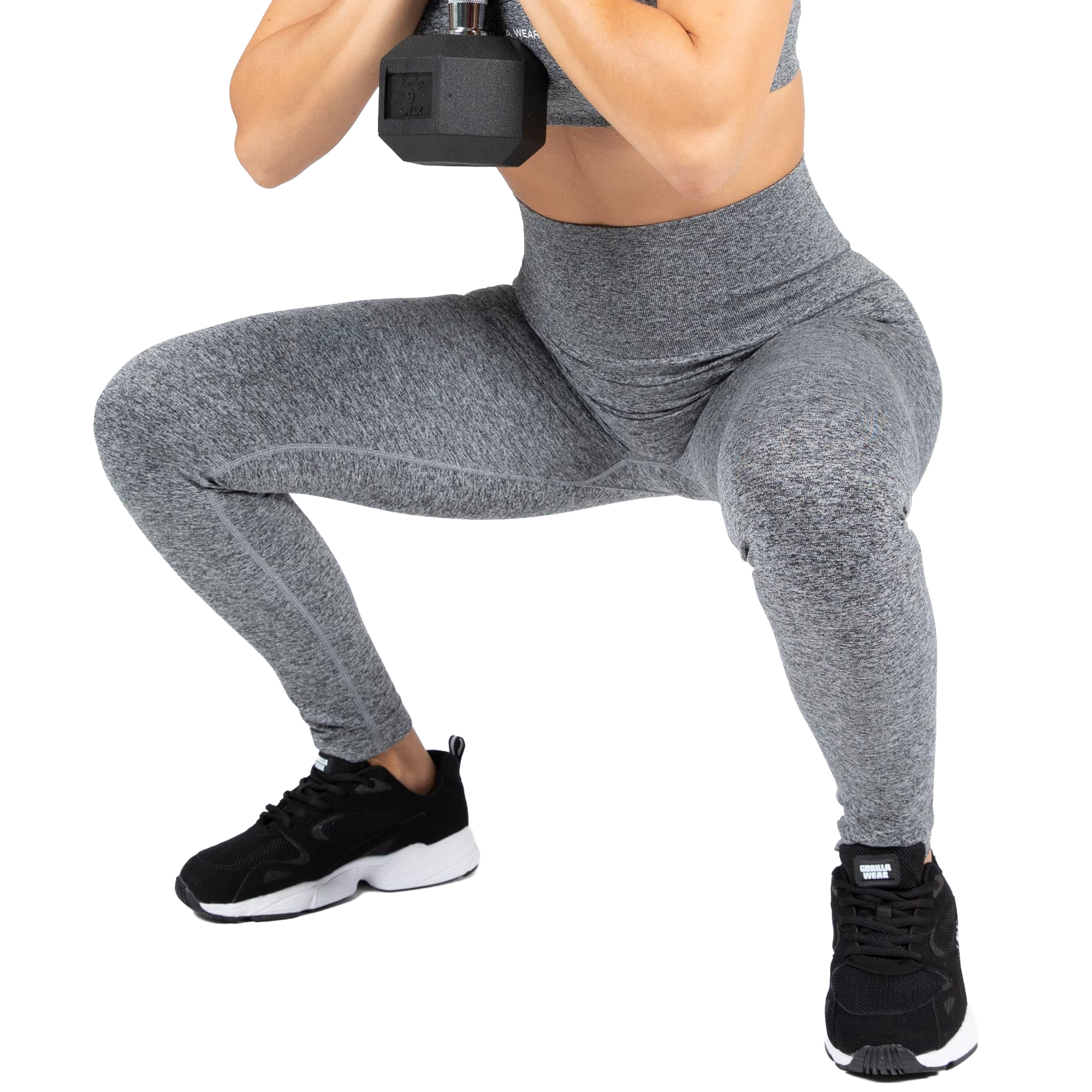 Quincy Seamless Leggings | Gray Melange