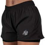 Portland 2-In-1 Shorts | Black