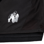 Portland 2-In-1 Shorts | Black