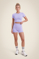 Selah Seamless Shorts | Lilac