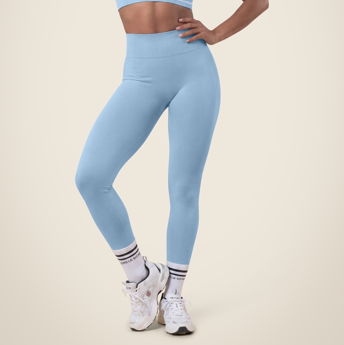 Selah Seamless Leggings | Light Blue