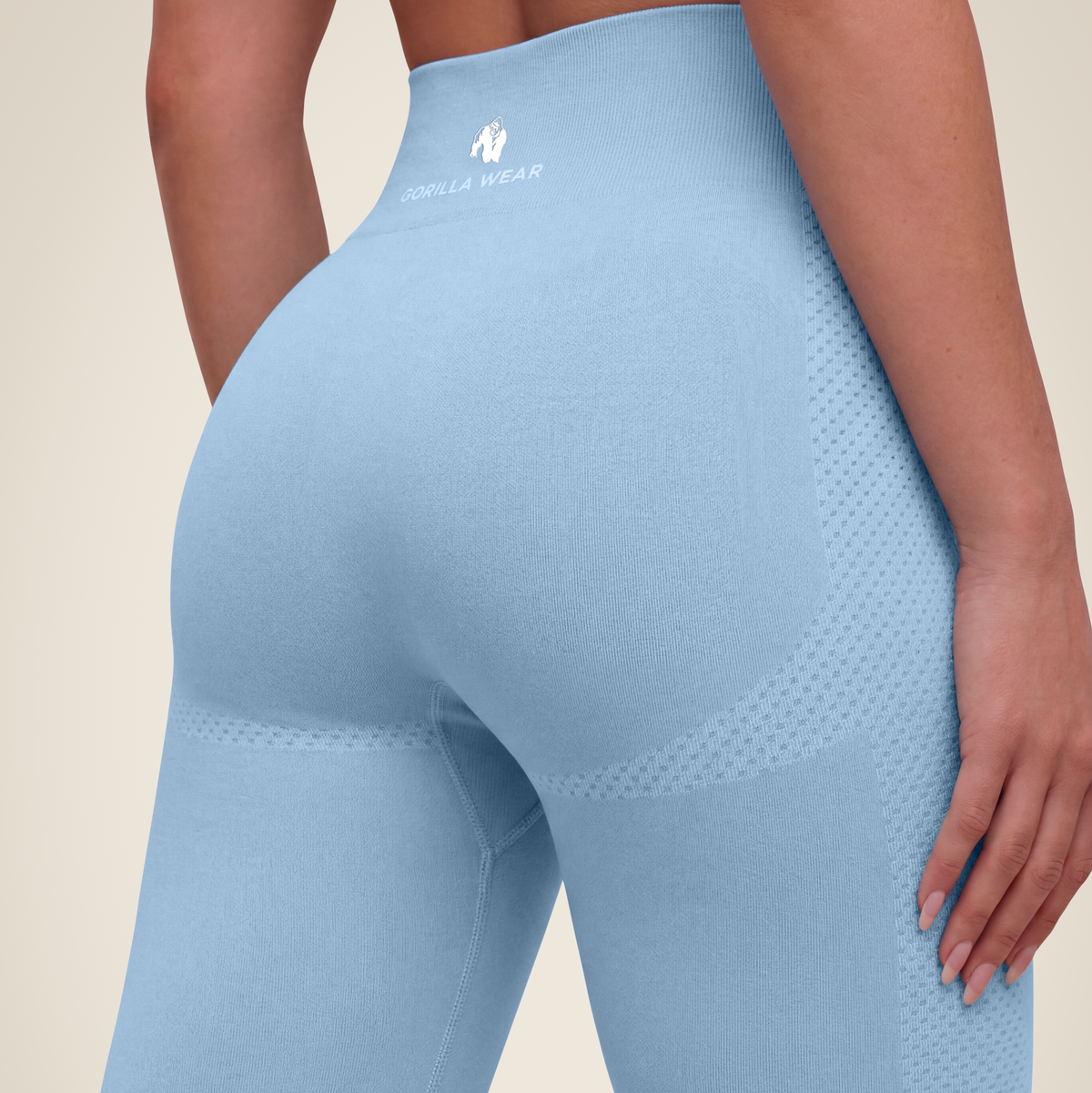 Selah Seamless Leggings | Light Blue