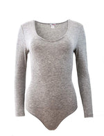 EGi Luxury Viscose Women's Bodysuit Long Sleeve | Proudly Made in Italy
