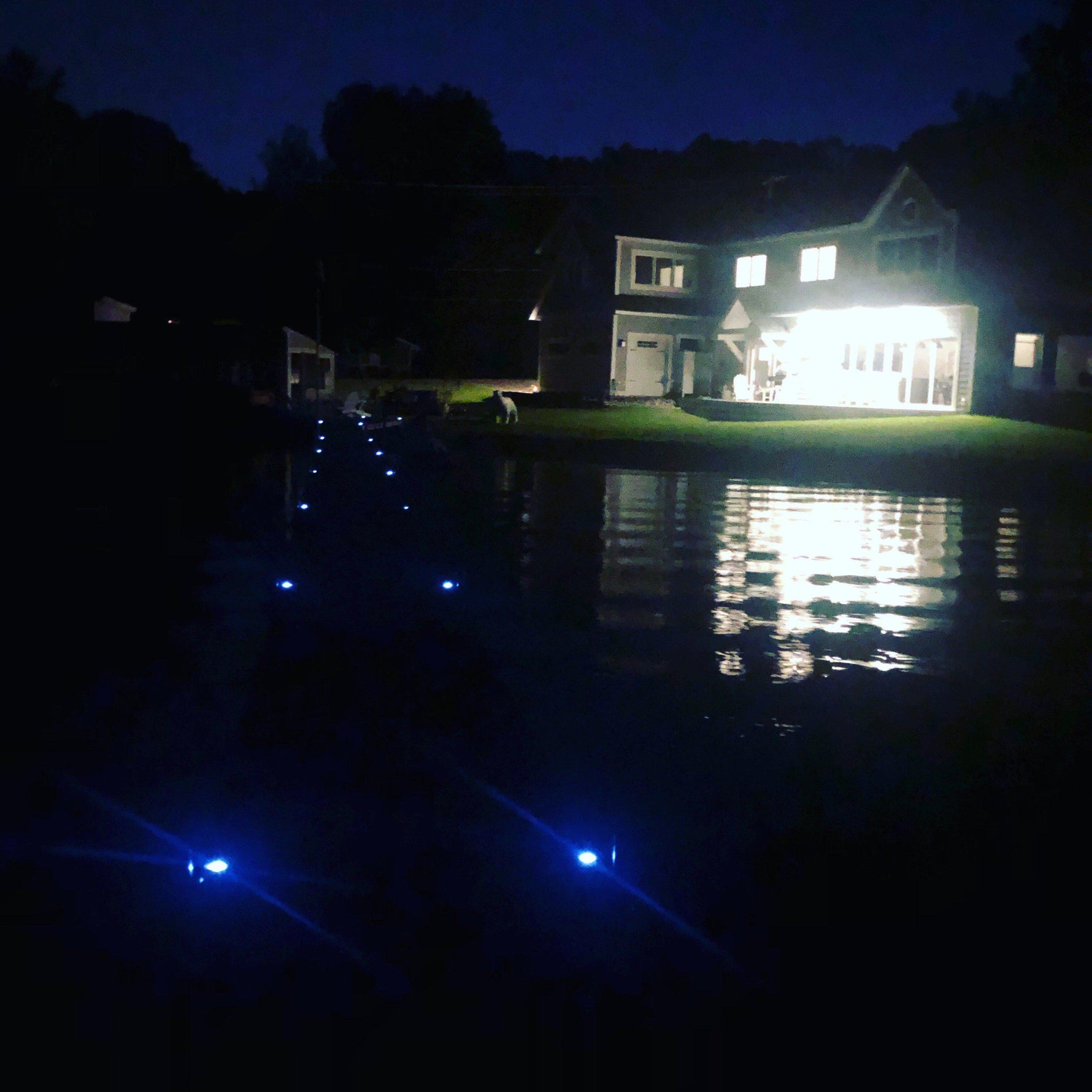LED Dock & Deck Pods | Solar Powered Light Dots