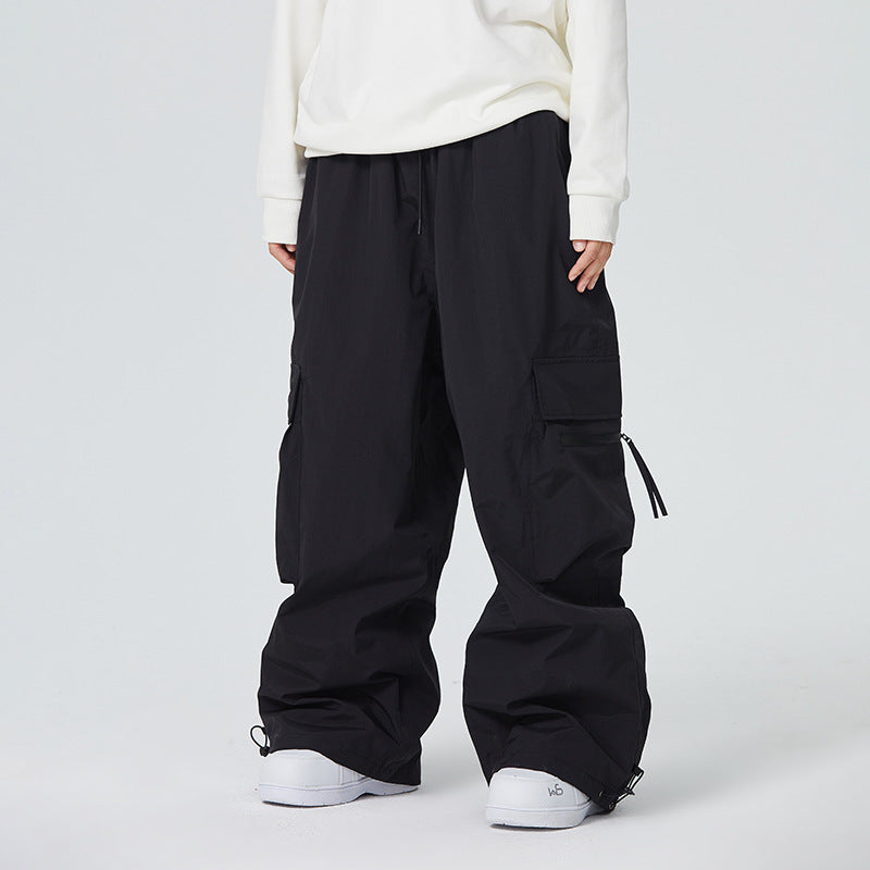 Waterproof Loose Fit Abrasion-Resistant Snow Pants